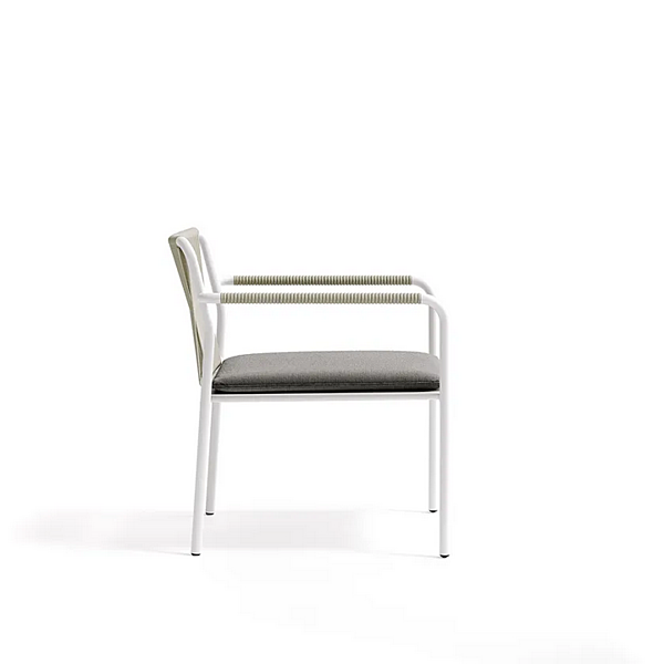 Fauteuil de jardin en aluminium avec accoudoirs Atmosphera collection Air usine ATMOSPHERA de l'Italie. Foto №6