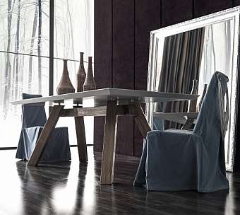 Table CORTE ZARI Art. 253-RV usine CORTE ZARI de l'Italie