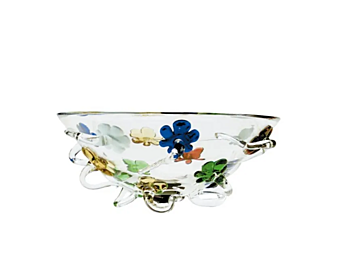 Centre de table en verre soufflé Driade Prounier Centre de table en verre soufflé Driade Prounier usine Driade de l'Italie