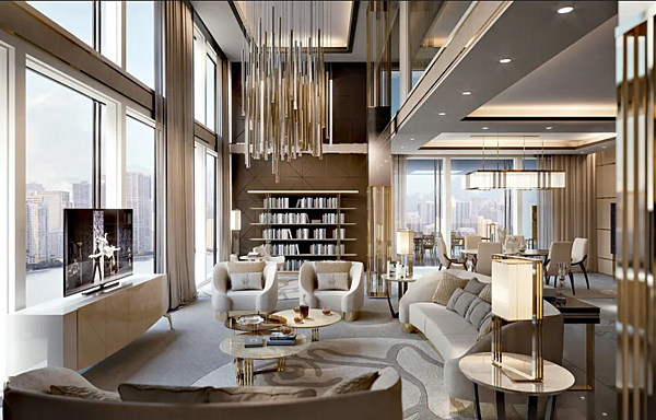 Étagère ouverte en bois Symphony Infinity Bizzotto Italia usine Bizzotto Italia de l'Italie. Foto №4