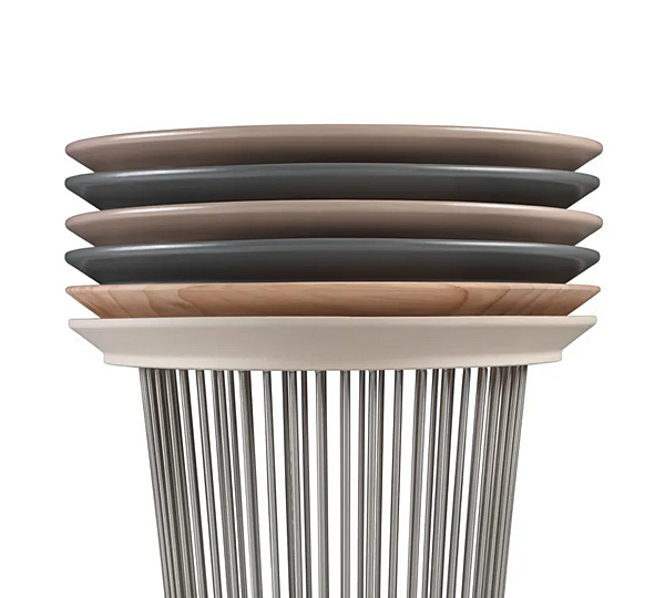 Table basse ronde en bois Berry FLEXFORM usine FLEXFORM de l'Italie. Foto №3