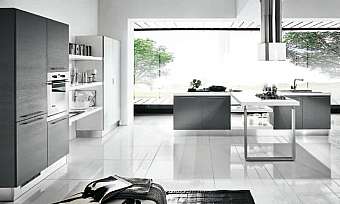 Cuisine HOME CUCINE frontali grigio cielo