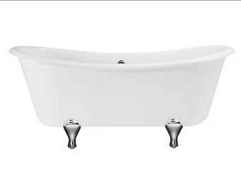 Ванна на ножках из акрила Bateau Gentry Home 9301 usine Gentry Home de l'Italie