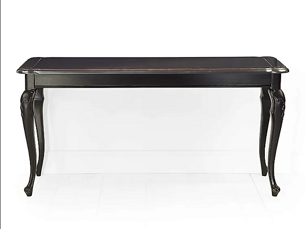 Table console en bois massif avec tiroirs Rivoli MARIONI 02027 usine MARIONI de l'Italie. Foto №1