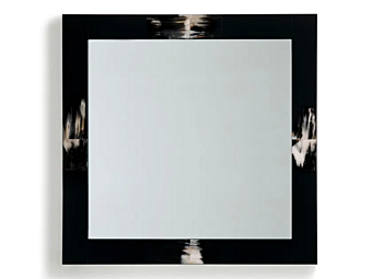 Miroir mural en bois avec inserts en corne ARCAHORN collection Erasmo 1420 1420