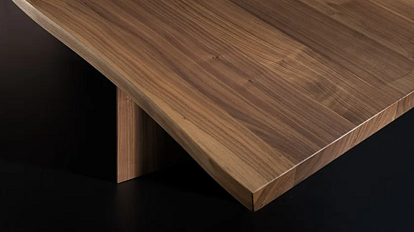 Table rectangulaire en bois massif Vero Compact Boomerang ARTE BROTTO L640, BOOMERANG usine Arte Brotto de l'Italie. Foto №8