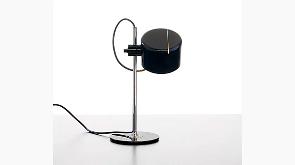 Lampe de table en métal ajustable LED Mini Coupe Oluce usine Oluce de l'Italie. Foto №8