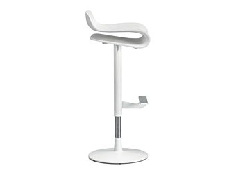 Tabouret pivotant réglable en hauteur en métal Kristalia BCN Tabouret pivotant réglable en hauteur en métal Kristalia BCN usine Kristalia de l'Italie