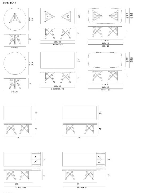 Table PACINI & amp; CAPPELLINI 5393 usine PACINI & CAPPELLINI de l'Italie. Foto №12