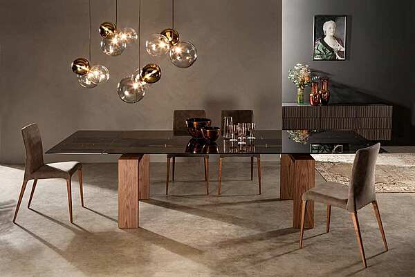 Table TONIN CASA BROOKLYN - 8000 usine TONIN CASA de l'Italie. Foto №4