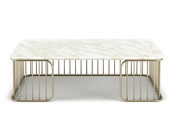 Table basse rectangulaire en marbre Charleston FORMITALIA