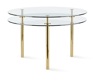Pieds de table ronds en cristal GHIDINI1961 usine GHIDINI1961 de l'Italie