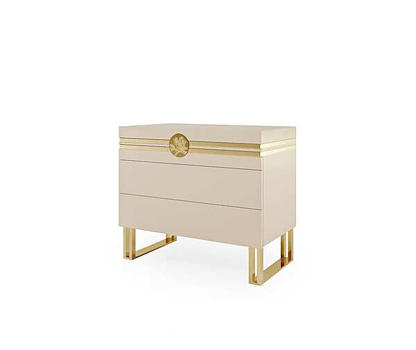 Table de chevet en bois avec tiroirs Bizzotto Italia Infinity usine Bizzotto Italia de l'Italie. Foto №2