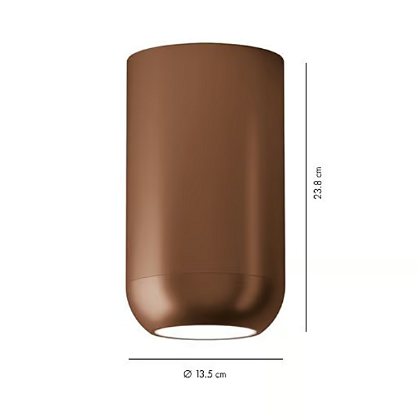 Lampe de plafond LED dimmable en métal AXOLIGHT URBAN PL URBAN P, PL URBAN M, PL URBAN G usine Axolight de l'Italie. Foto №8