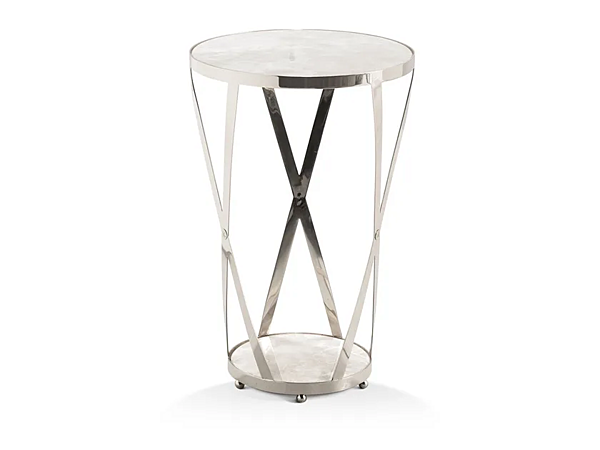 Table d'appoint ronde en onyx Savio Firmino 3634 usine SAVIO FIRMINO de l'Italie. Foto №1