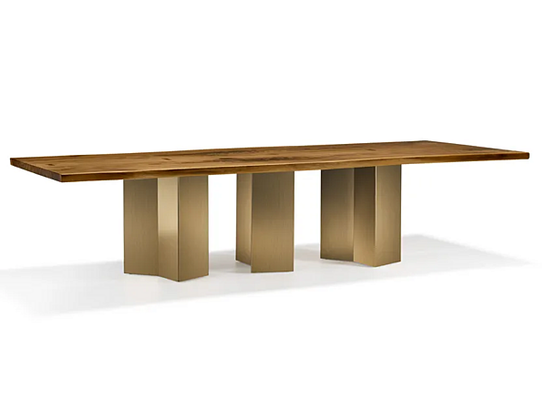 Table rectangulaire en bois massif Vero Esa ARTE BROTTO L620, ESA usine Arte Brotto de l'Italie. Foto №1