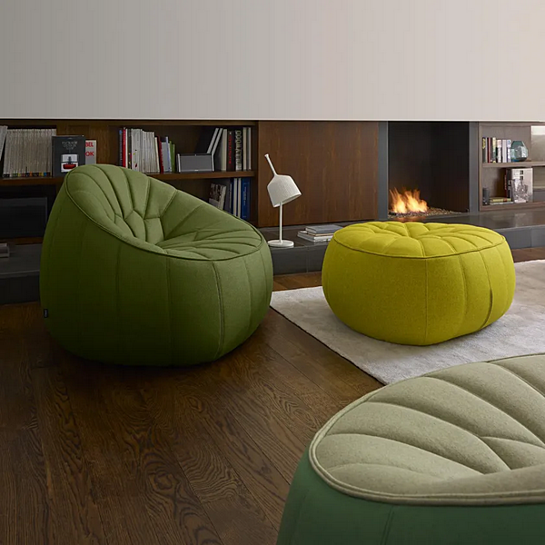 Pouf en tissu LIGNE ROSET 18220105 usine LIGNE ROSET de l'Italie. Foto №3