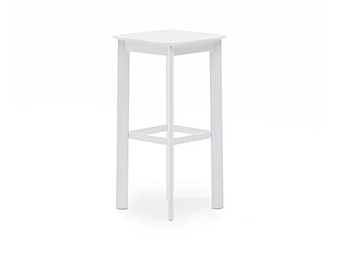 Tabouret en aluminium revêtu de poudre avec repose-pieds VARASCHIN 244SG, 244SGB, 244SGI, 244SGBI