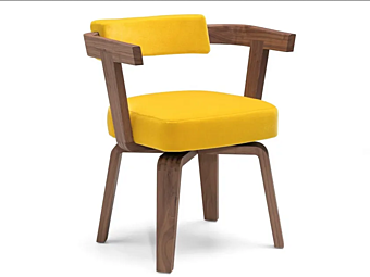 Fauteuil rembourré avec accoudoirs Porta Volta Molteni & C usine Molteni & C.(+VITRA) de l'Italie