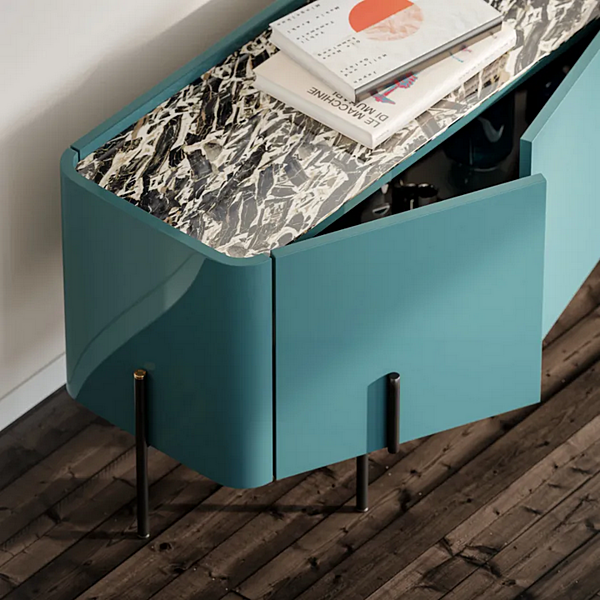 Buffet avec portes en bois Liu Jo Living Collection Caillou CMB MD3 usine Liu Jo Living Collection de l'Italie. Foto №2
