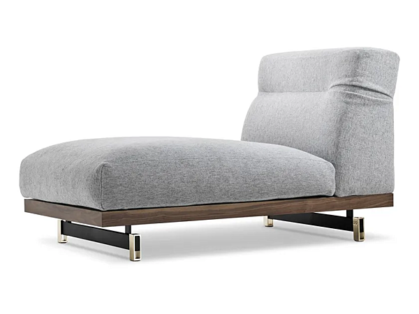 Chaise longue en tissu rembourré Niky I 4 Mariani usine i 4 Mariani de l'Italie. Foto №1