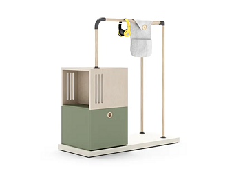 Панно для верхней одежды JACK из дерева Nidi usine nidi de l'Italie