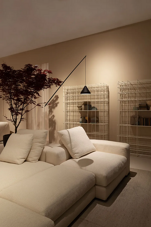 Canapé d'angle en tissu Ananta Saba usine SABA de l'Italie. Foto №4