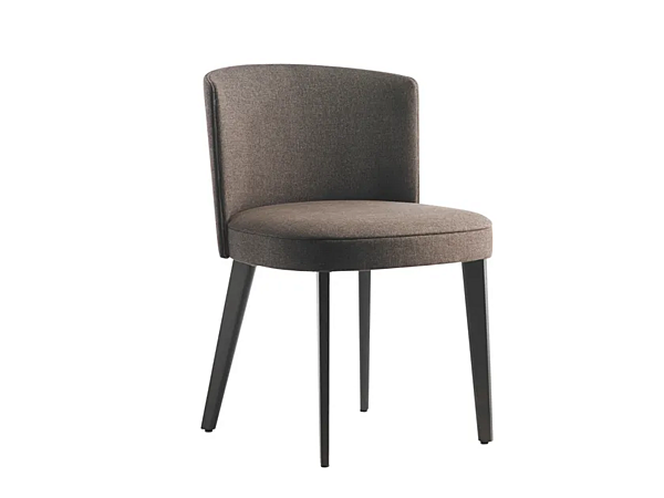 Chaise rembourrée en tissu Lena 903 Potocco 903 usine POTOCCO de l'Italie. Foto №1