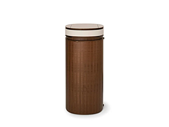 Meuble en bois avec éclairage intégré Houdini GIORGETTI 50121, 50131 usine GIORGETTI de l'Italie