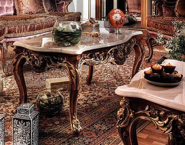 Table basse ASNAGHI INTERIORS GD4304 Gold collection