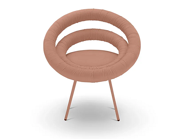 Fauteuil en tissu rembourré Adrenalina collection Circle IMB1070219, IMB1070236, IMB1070237, IMB1070239, IMB1070240, IMB1070365 usine ADRENALINA de l'Italie. Foto №1