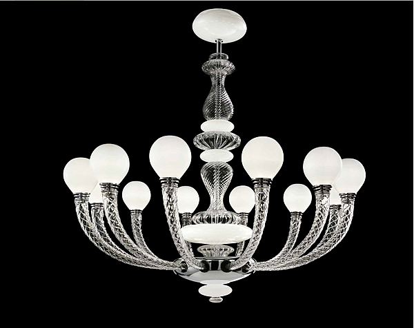 Lustre Barovier&Toso Pigalle 5680/12 usine Barovier&Toso de l'Italie. Foto №1