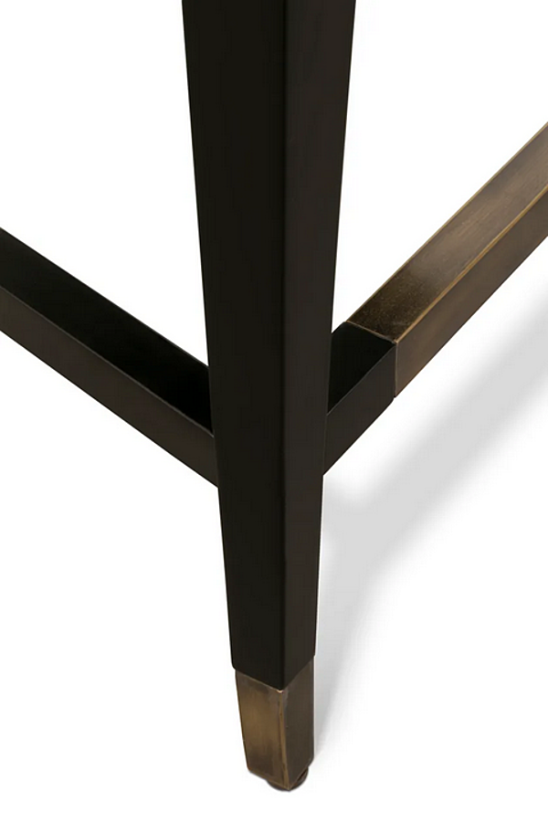Tabouret haut en velours avec accoudoirs BRABBU collection Dukono usine BRABBU de l'Italie. Foto №6