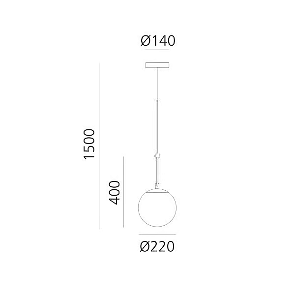 Suspension en verre soufflé LED Artemide NH 1280010A, 1281010A, 	1283010A usine Artemide de l'Italie. Foto №8