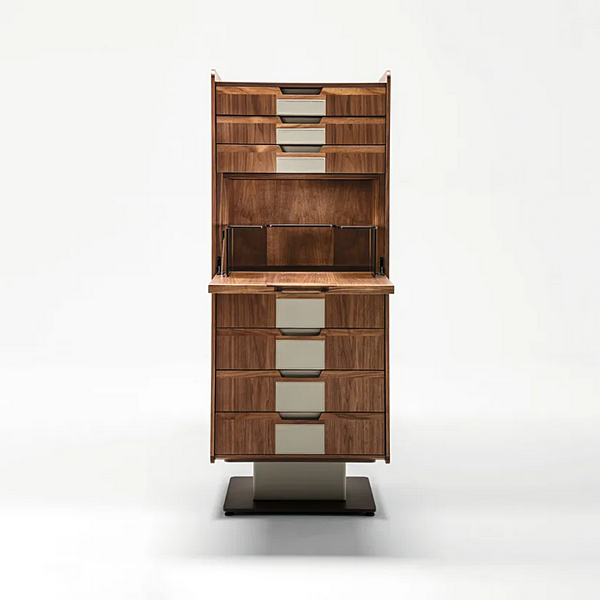 Bureau secrétaire en bois avec tiroirs Corium GIORGETTI 62410, 62411 usine GIORGETTI de l'Italie. Foto №2