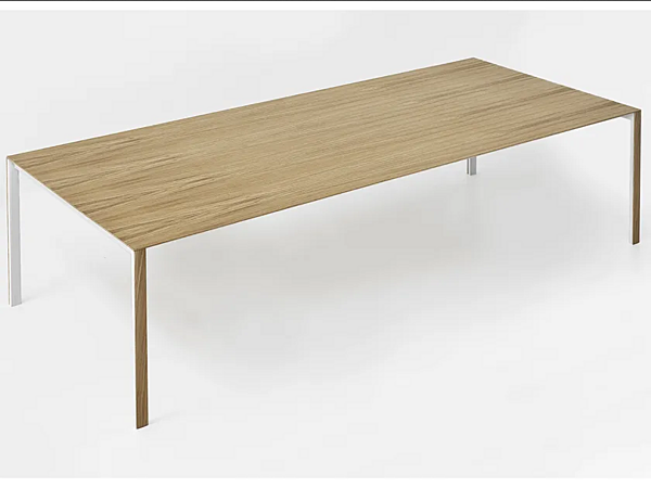Table rectangulaire extensible en bois Thin K Kristalia usine Kristalia de l'Italie. Foto №1