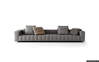 Canapé Minotti Freeman "Tailor"  usine Minotti de l'Italie