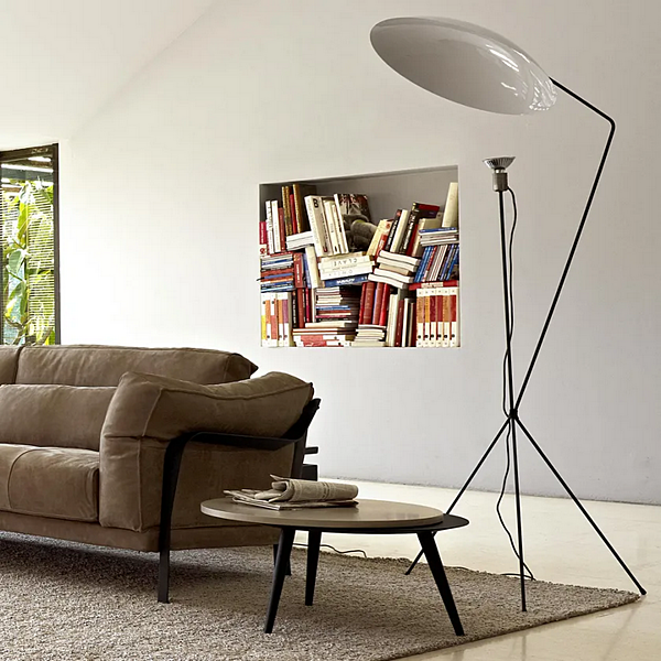 Lampe sur pied LED en acier Solveig LIGNE ROSET 10072040 usine LIGNE ROSET de l'Italie. Foto №2