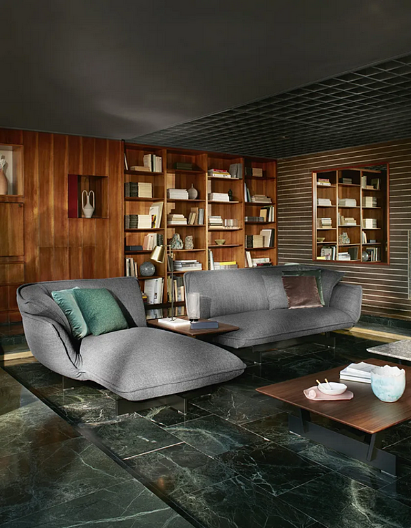 Canapé d'angle en tissu système Beam CASSINA 550 usine CASSINA de l'Italie. Foto №9