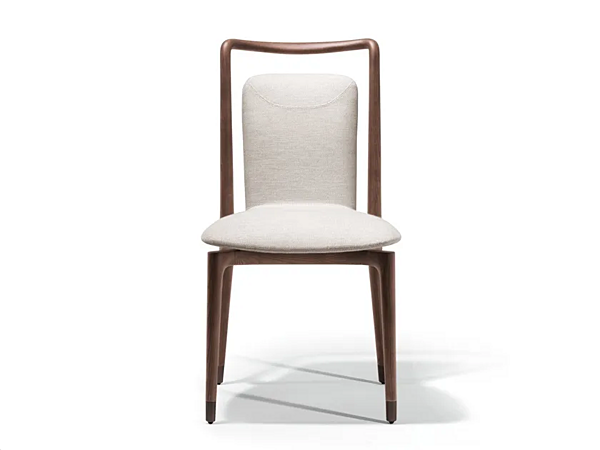 Chaise en tissu avec accoudoirs GIORGETTI Ibla 55100 usine GIORGETTI de l'Italie. Foto №1