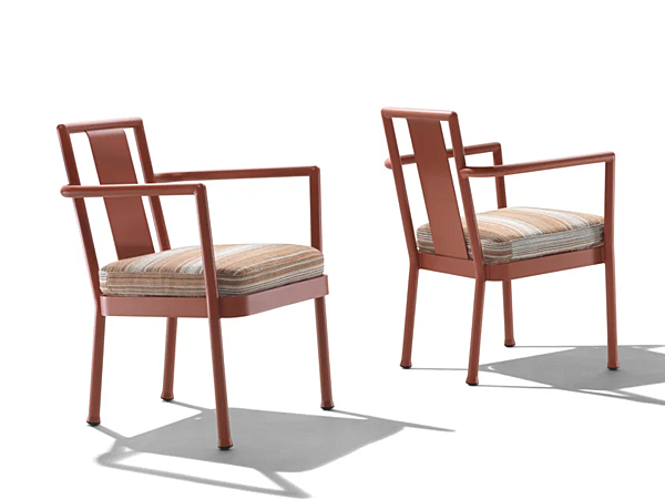 Fauteuil de jardin en aluminium CAMARGUE FLEXFORM 2A6B1 usine FLEXFORM de l'Italie. Foto №4