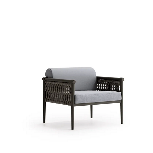 Fauteuil de jardin en tissu avec accoudoirs Atmosphera Dandy 2 0 DA.PL usine ATMOSPHERA de l'Italie. Foto №8