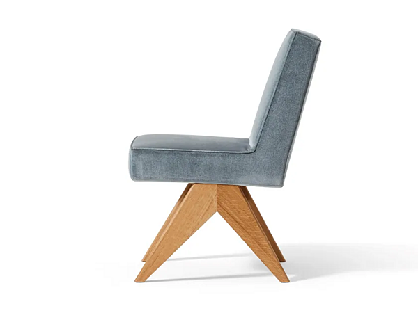 Chaise en tissu rembourrée CASSINA Committee usine CASSINA de l'Italie. Foto №2