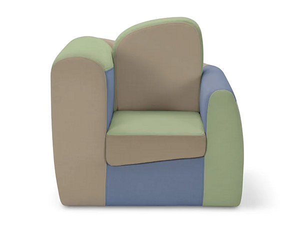 Fauteuil pour enfants avec accoudoirs en tissu Adrenalina Symbol Kids IMB1070326, IMB1070327, IMB1070329 usine ADRENALINA de l'Italie. Foto №10