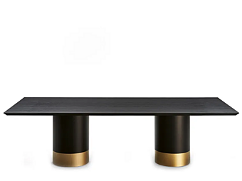 Table rectangulaire en bois Cilindro Eforma Table rectangulaire en bois Cilindro Eforma usine Eforma de l'Italie