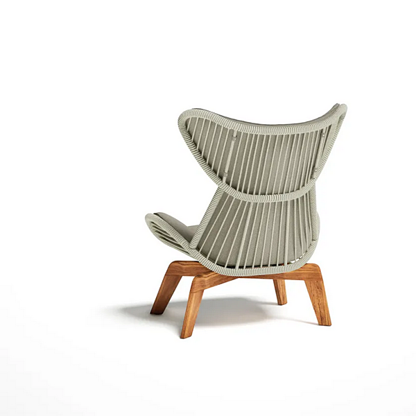 Fauteuil d'extérieur en tissu Atmosphera Harp HP.LC usine ATMOSPHERA de l'Italie. Foto №11