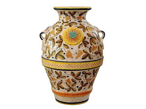 Vase en céramique fait main L_Antica Deruta GA 05 GA/05 usine L'Antica Deruta de l'Italie. Foto №1