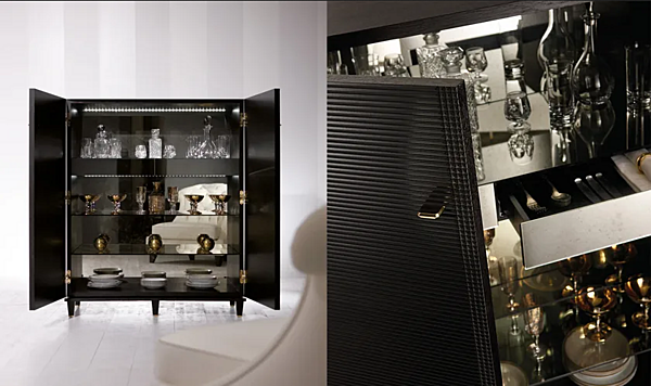 Buffet en bois avec portes Dimitri OPERA CONTEMPORARY usine OPERA CONTEMPORARY de l'Italie. Foto №3