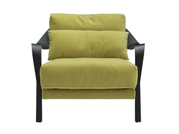 Fauteuil avec accoudoirs en tissu LIGNE ROSET CITYLOFT usine LIGNE ROSET de l'Italie. Foto №1