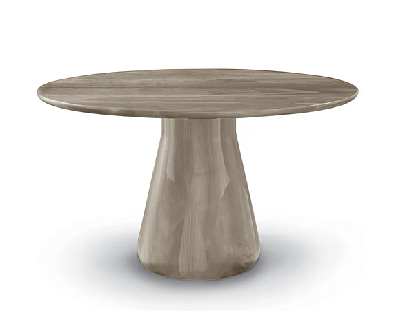 Table ronde en noyer Convivio B 679 DALE usine DALE de l'Italie. Foto №1